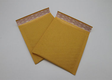 Het Document van Kraftpapier van de compensatiedruk Gele Bel Mailers met 2 het Verzegelen Kanten