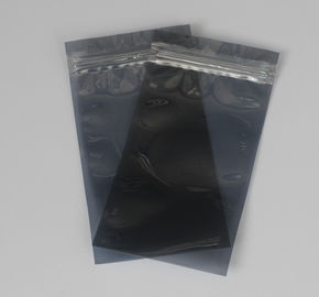 ESD de zakken van de Beveiligingsverpakking, met ritssluitings shidlding zak 85*165*0.075