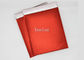 Matte Red Bubble Wrap Mailing wikkelt CD Grootte met 2 het Verzegelen Kanten wordt gedrukt die