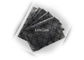 Open Geleidende Netzak met platte kop, Zwart Mesh Resealable Anti Static Bags